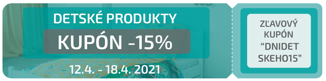 Kupón na dětské zboží